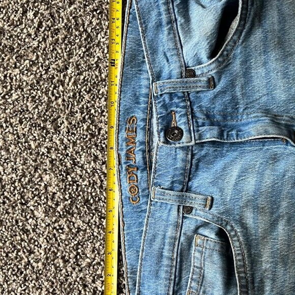 Cody James Jeans Mens 32x32 Light Blue Denim Cowboy Western Indie Pants - Picture 5 of 6